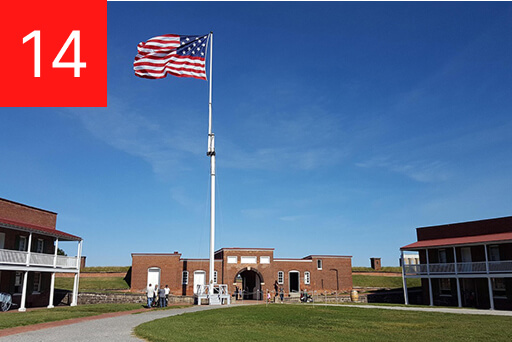 フォートマクヘンリー国定公園（Fort McHenry National Monument）