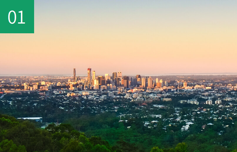 マウントクーサー（Mount Coot-tha）