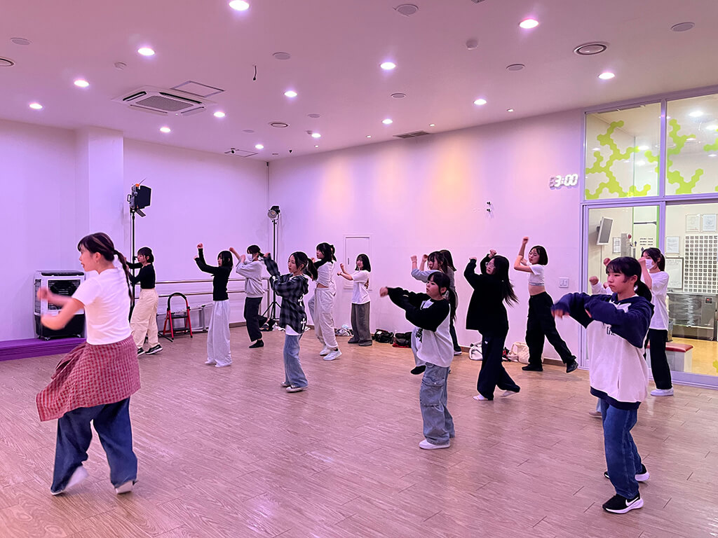 春休みEPICジュニアキャンプ韓国 K-POPダンス