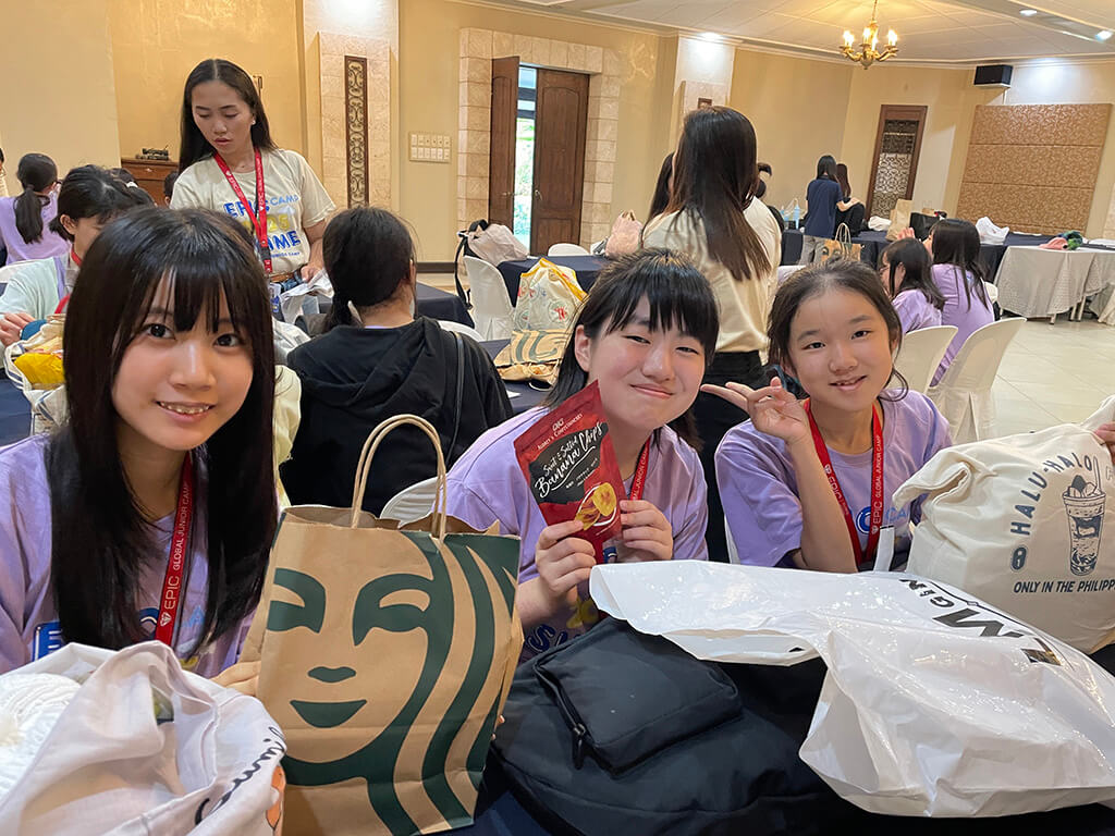 2025年夏休みEPICキャンプセブ島Y・Sさん